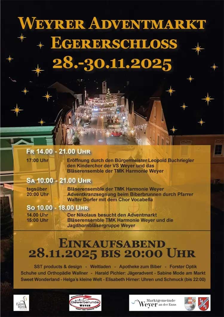Weyrer Adventmarkt 2025 Weyrer Adventmarkt 2025